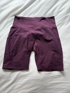 Kirkland Signature Plum High-Rise Bike Shorts